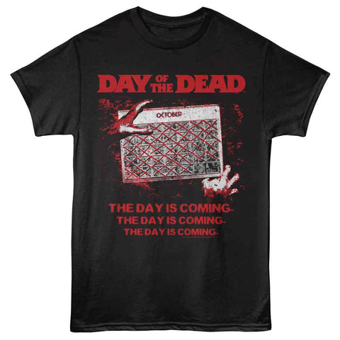 Day Of The Dead Black Adult Short Sleeve Tshirt