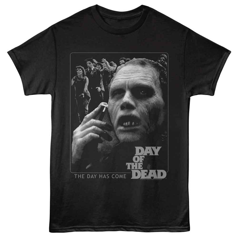 Day Of The Dead Black Adult Short Sleeve Tshirt