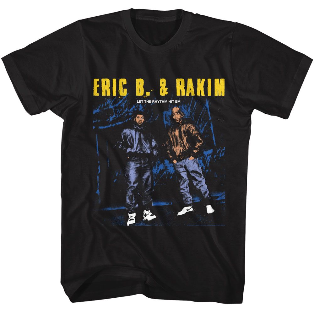 Eric B And Rakim Black Adult S/S Tshirt
