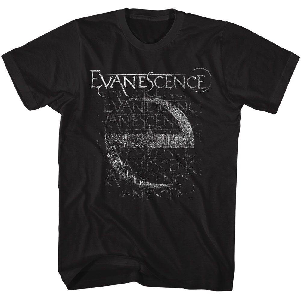 Evanescence Black Adult S/S Tshirt