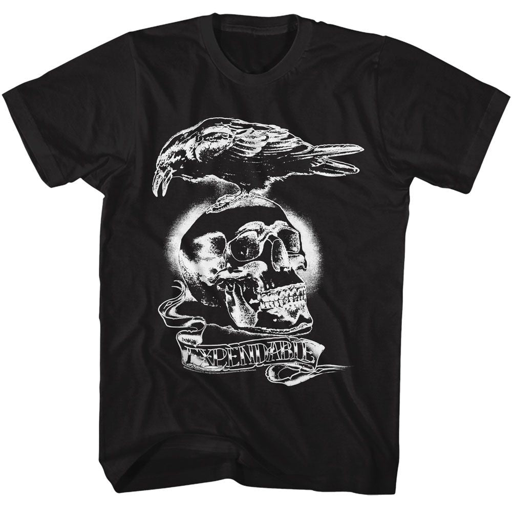 Expendables Black Adult Short Sleeve Tshirt
