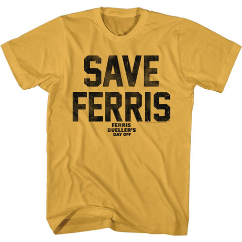 Ferris Buellers Day Off Ginger Adult Short Sleeve Tshirt