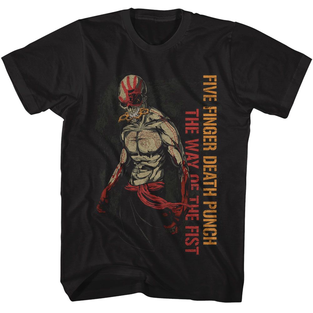 Five Finger Death Punch Black Adult S/S Tshirt
