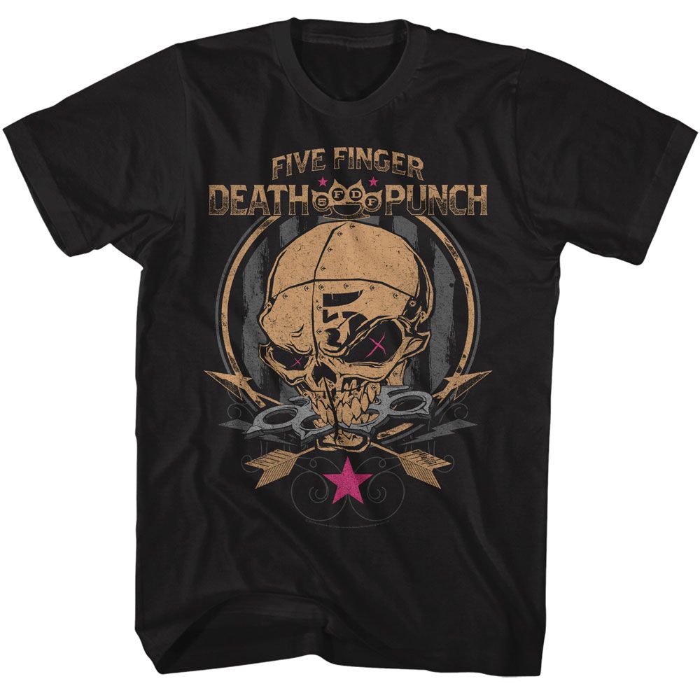 Five Finger Death Punch Black Adult S/S Tshirt