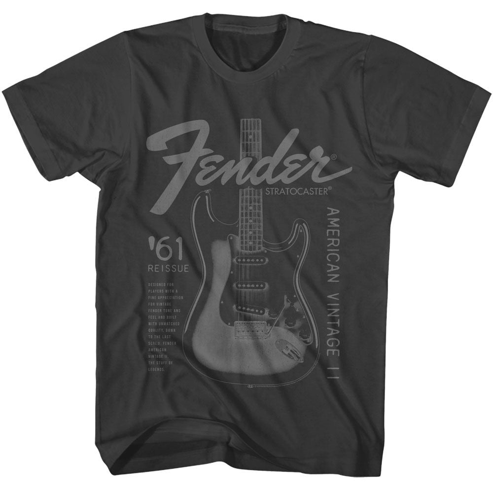 Fender Smoke Adult S/S Tshirt