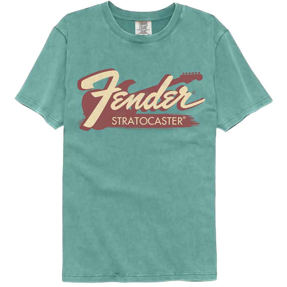 Fender Seafoam Adult S/S Comfort Color Tshirt