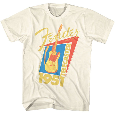 Fender Natural Adult S/S Tshirt