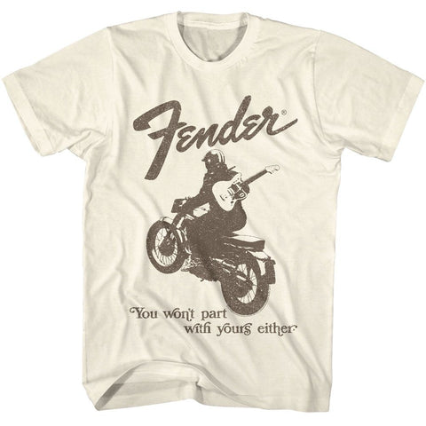 Fender Natural Adult S/S Tshirt