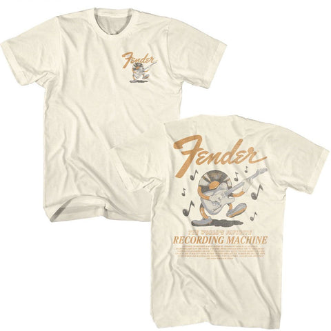 Fender Natural Adult S/S Tshirt