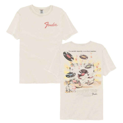 Fender Ivory Adult S/S Comfort Color Tshirt