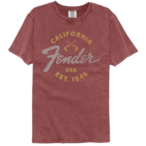 Fender Brick Adult S/S Comfort Color Tshirt