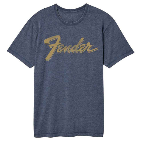 Fender Navy Adult S/S Vintage Wash Tshirt