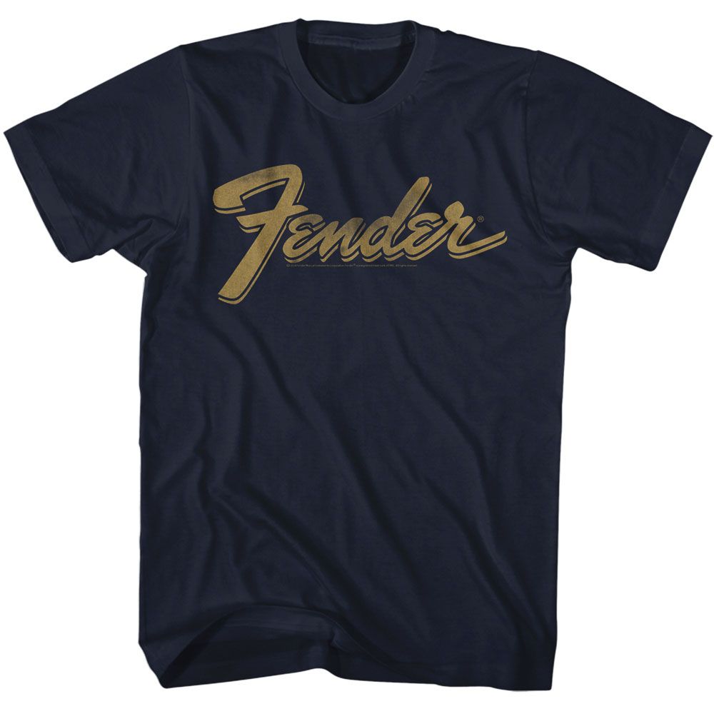 Fender Navy Adult S/S Tshirt