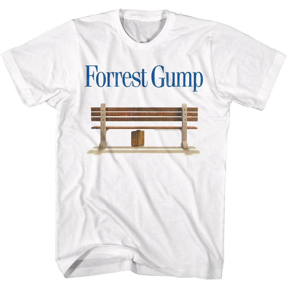 Forrest Gump White Adult Short Sleeve Tshirt