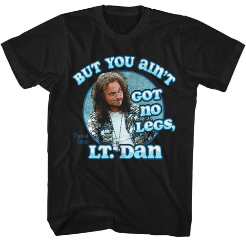 Forrest Gump Black Adult Short Sleeve Tshirt