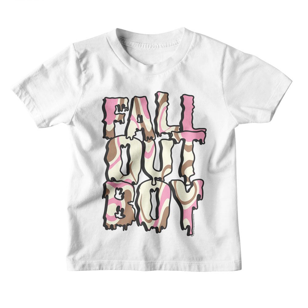 Fall Out Boy White Youth S/S Tshirt