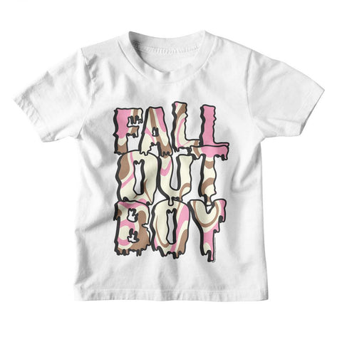 Fall Out Boy White Toddler S/S Tshirt