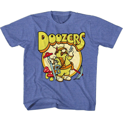 Fraggle Rock Royal Heather Youth Short Sleeve Tshirt