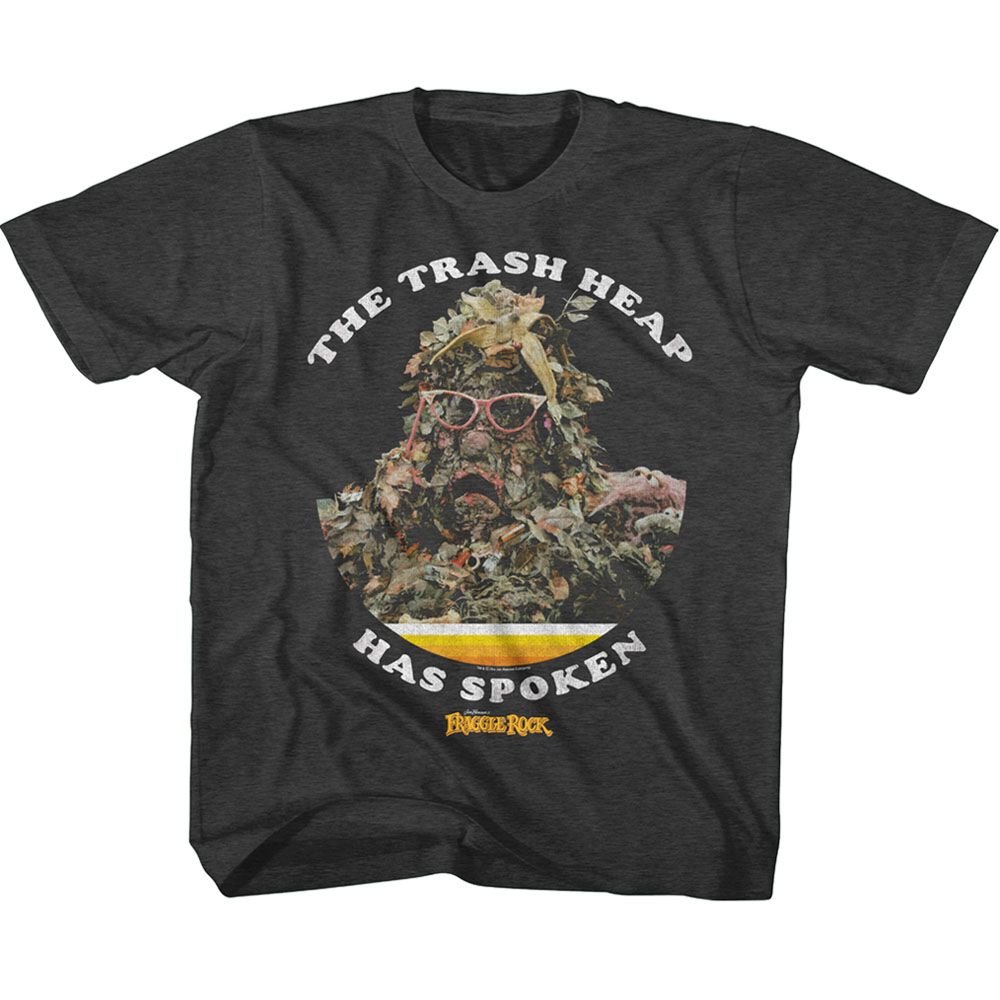 Fraggle Rock Vintage Smoke Youth Short Sleeve Tshirt