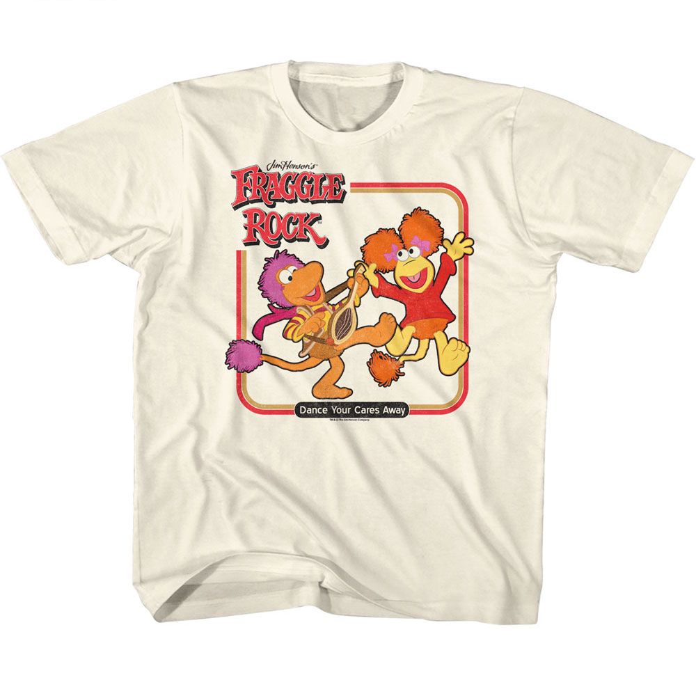 Fraggle Rock Natural Youth Short Sleeve Tshirt