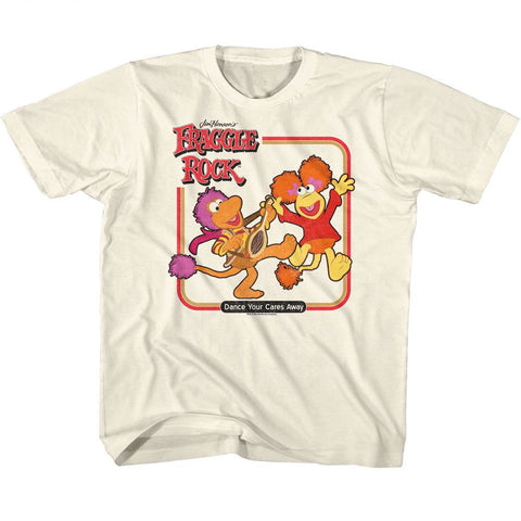 Fraggle Rock Natural Youth Short Sleeve Tshirt