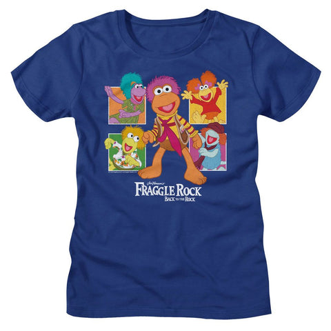 Fraggle Rock Royal Ladies Short Sleeve Tshirt