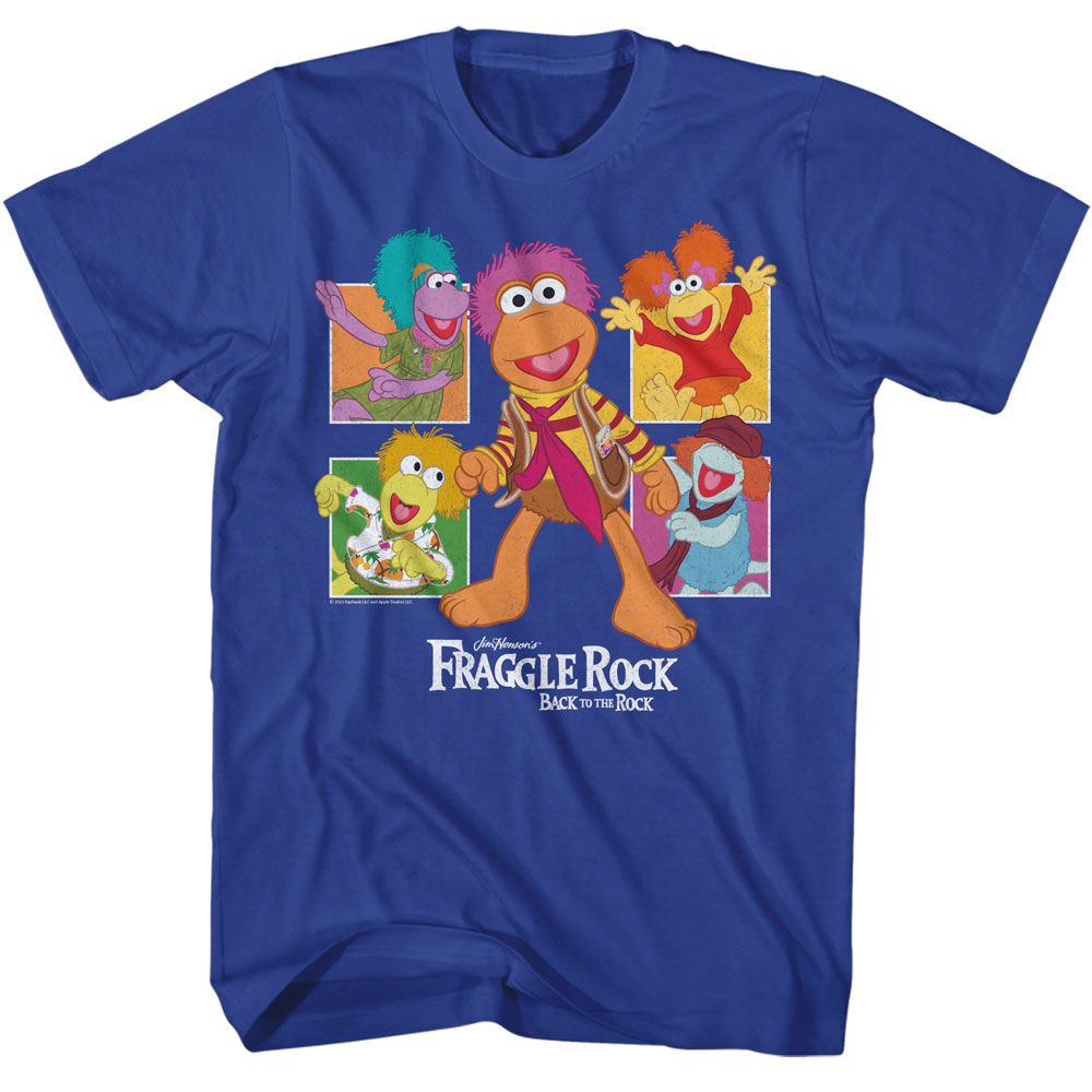 Fraggle Rock Royal Adult Short Sleeve Tshirt