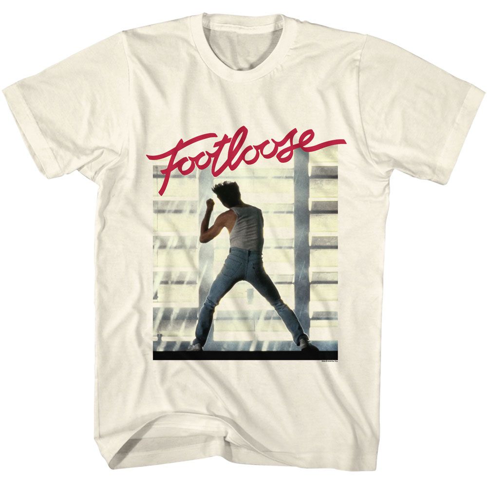 Footloose Natural Adult Short Sleeve Tshirt
