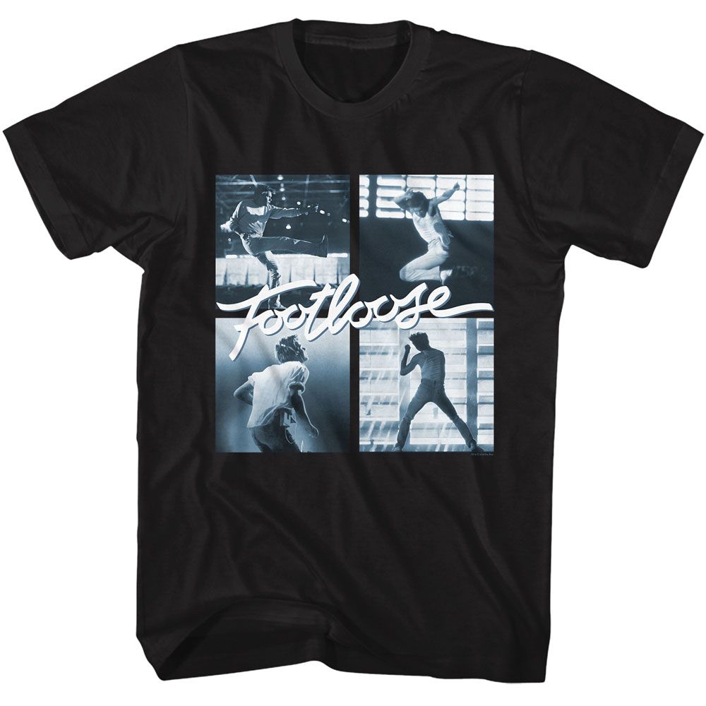Footloose Black Adult Short Sleeve Tshirt