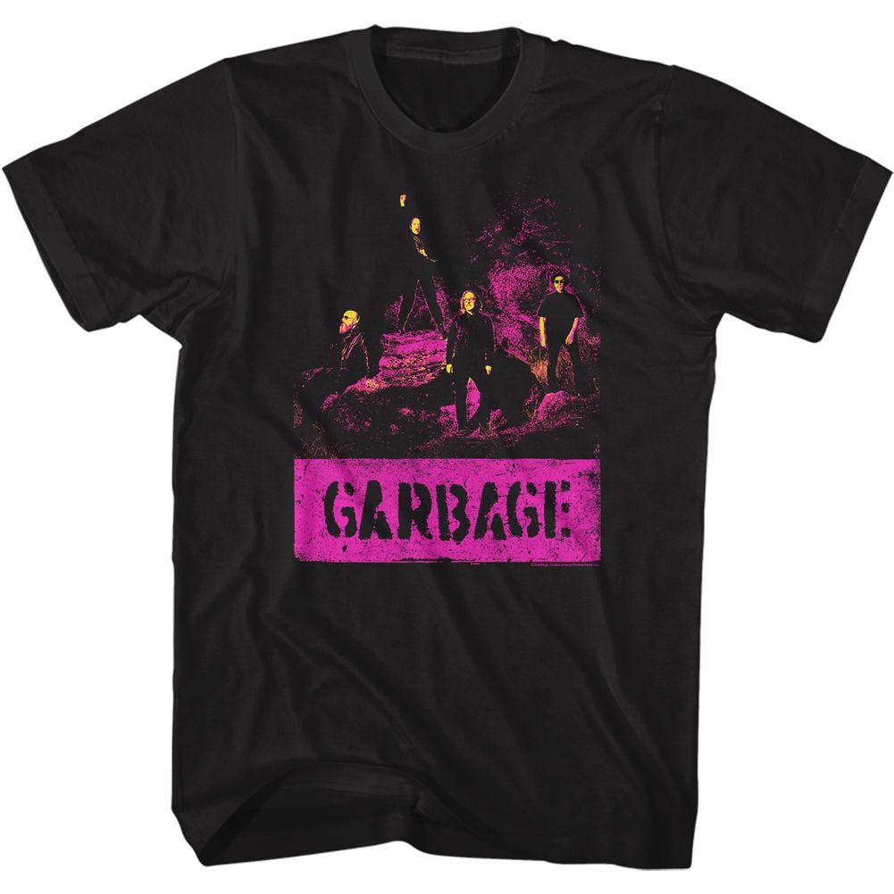 Garbage Black Adult S/S Tshirt