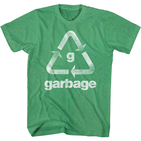 Garbage Kelly Heather Adult S/S Tshirt