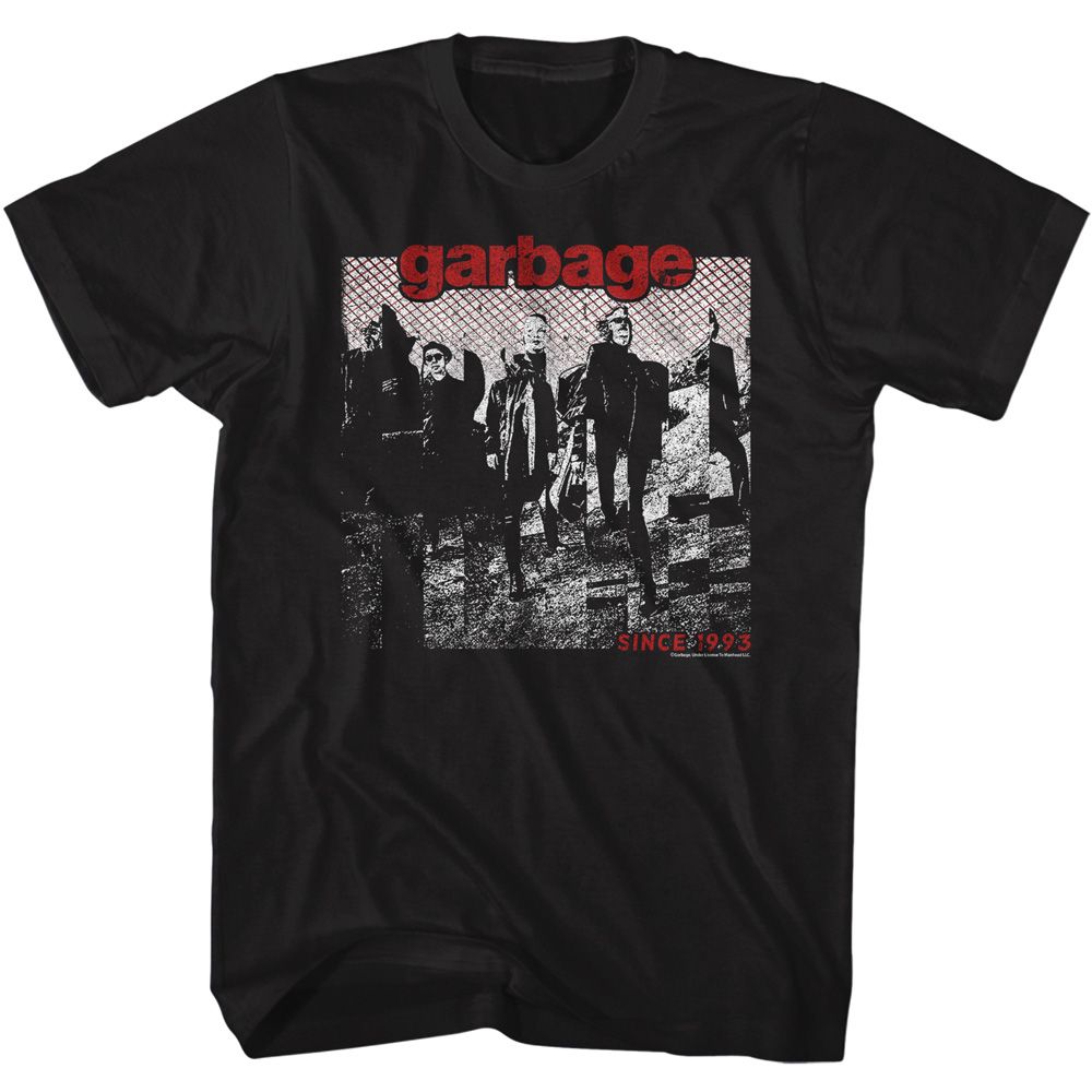 Garbage Black Adult S/S Tshirt