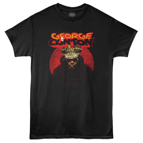 George Clinton Black Adult S/S Tshirt