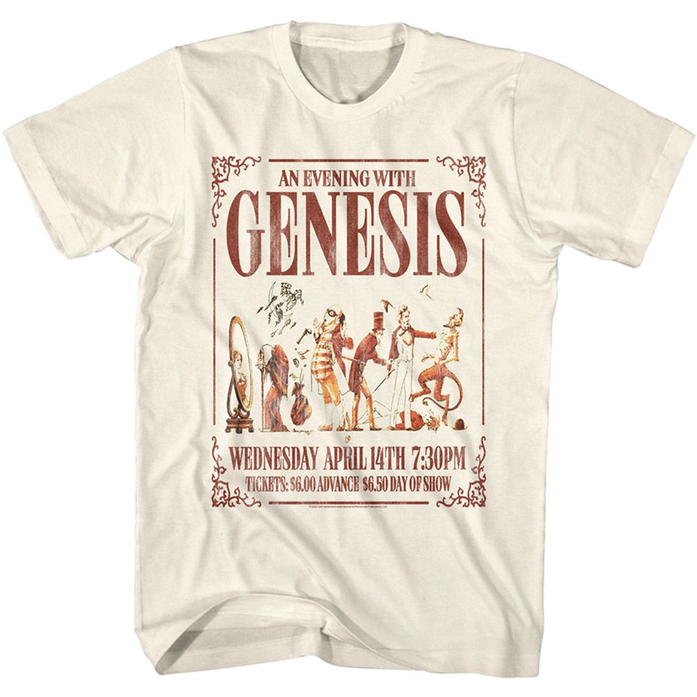 Genesis Natural Adult S/S Tshirt