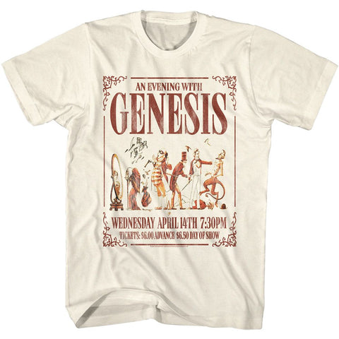 Genesis Natural Adult S/S Tshirt