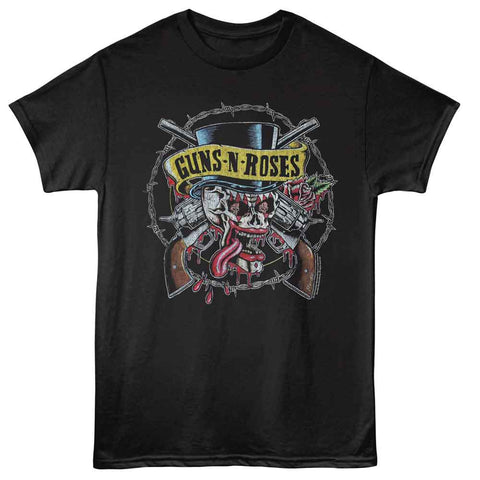 Guns N Roses Black Adult S/S Tshirt