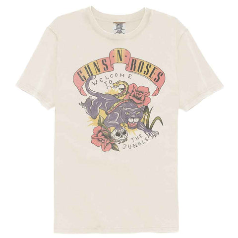 Guns N Roses Ivory Adult S/S Comfort Color Tshirt