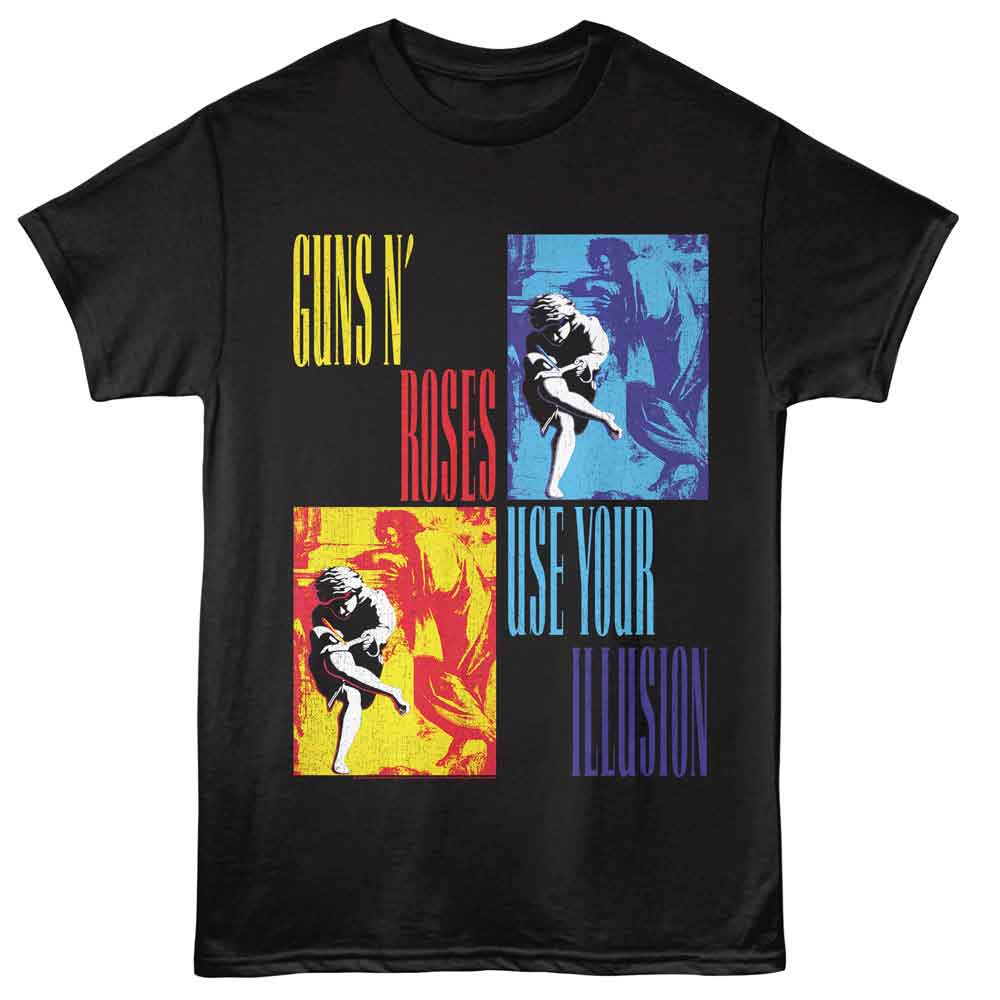 Guns N Roses Black Adult S/S Tshirt