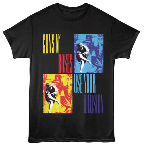 Guns N Roses Black Adult S/S Tshirt