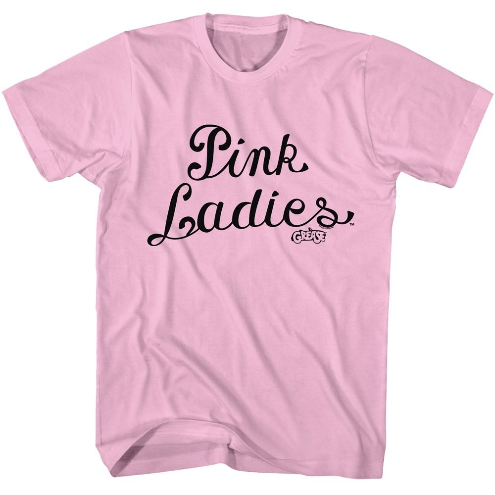 Grease Light Pink Adult Short Sleeve Tshirt