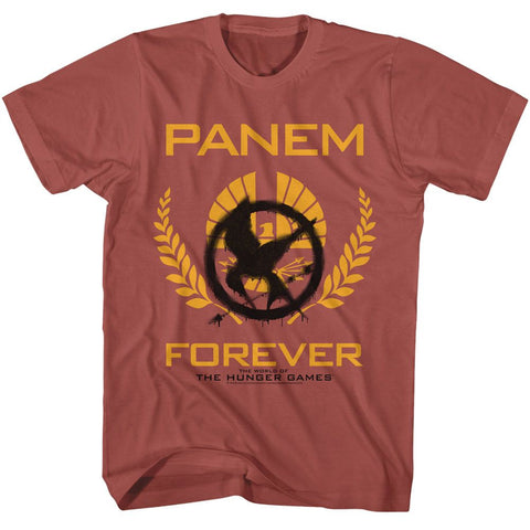 Hunger Games Terracotta Adult Short Sleeve Tshirt