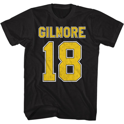 Happy Gilmore Black Adult Short Sleeve Tshirt