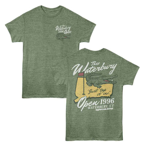 Happy Gilmore Military Green Heather Adult Short Sleeve Tshirt