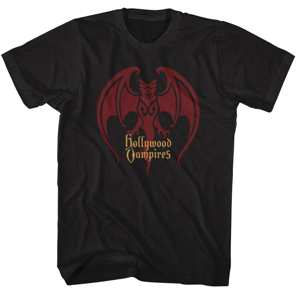 Hollywood Vampires Black Adult S/S Tshirt