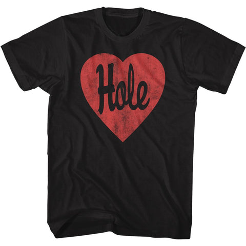 Hole Black Adult S/S Tshirt