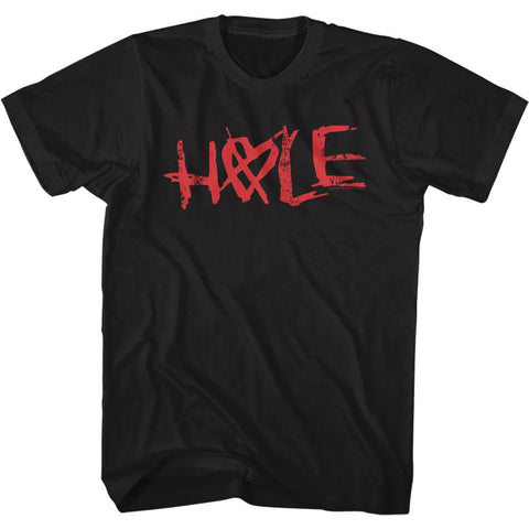 Hole Black Adult S/S Tshirt
