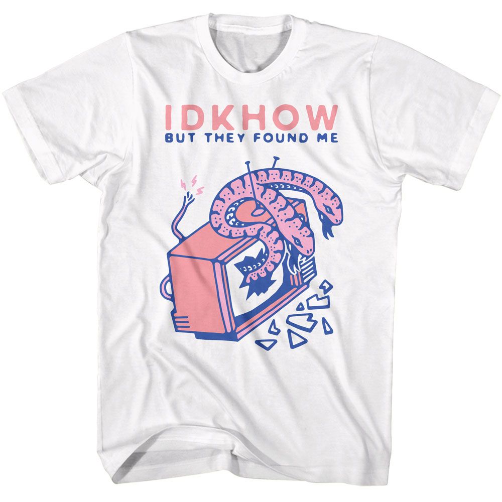 Idkhow White Adult S/S Tshirt