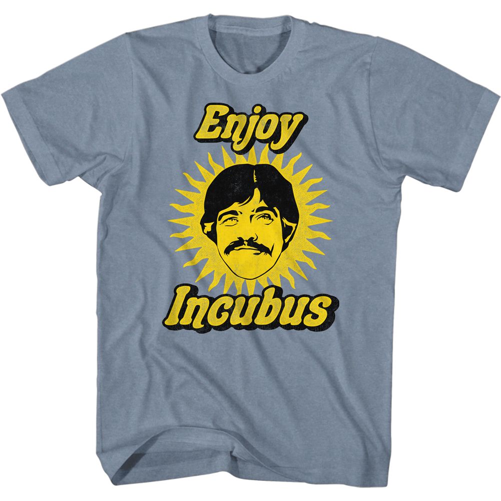 Incubus Indigo Heather Adult S/S Tshirt