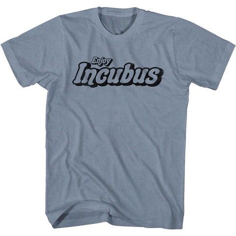 Incubus Indigo Heather Adult S/S Tshirt