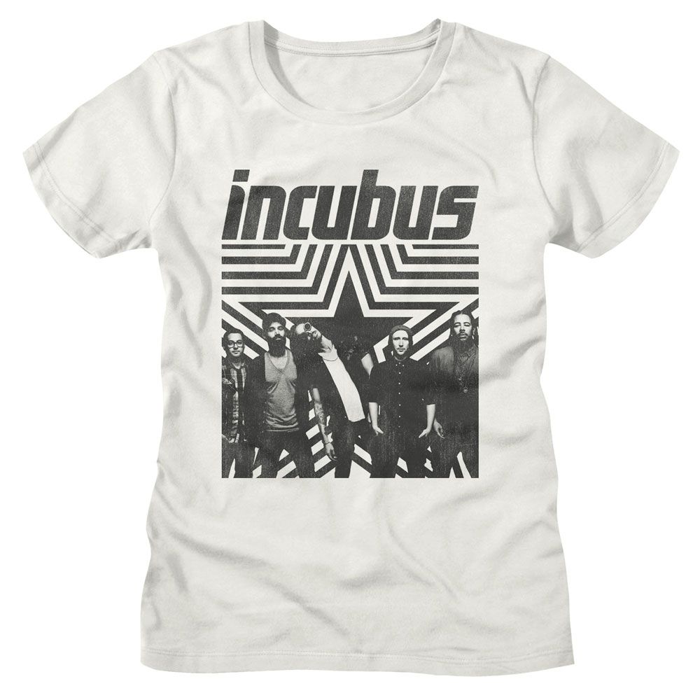 Incubus White Ladies S/S Tshirt